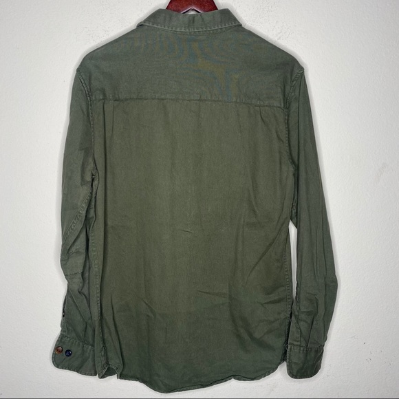 Globe Olive green Army Green 100% cotton Size:S - Picture 3 of 3